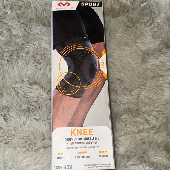 mcdavid Other - New Knee Compression Knit Sleeve Gel Buttress MCDAVID SPORT